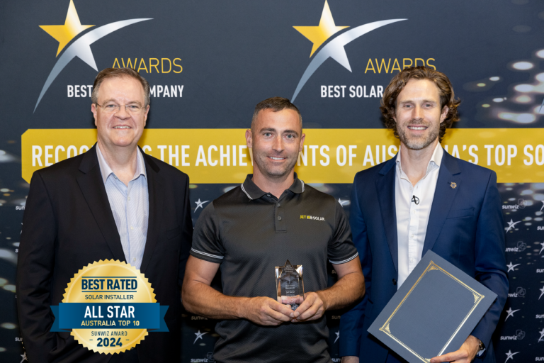 Jet Solar is a Best Rated Retailer for 2024