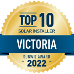 Sun Current is a Top 10 Volume Solar Retailer for 2022 in Victoria