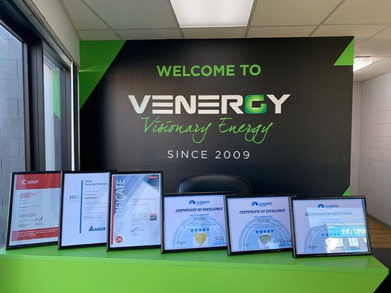 Venergy Australia is a Top Volume Solar Retailer for 2022