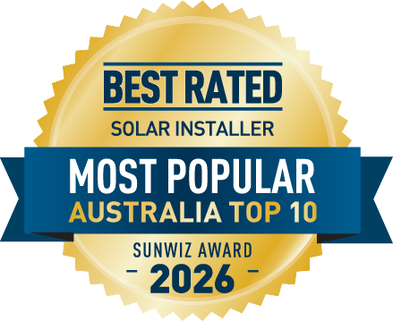 Think Renewable Top 10 Most Popular installer - National 2026 SunWiz Award