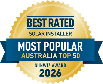 Renewco Solar Top 50 Most Popular installer - National 2026 SunWiz Award