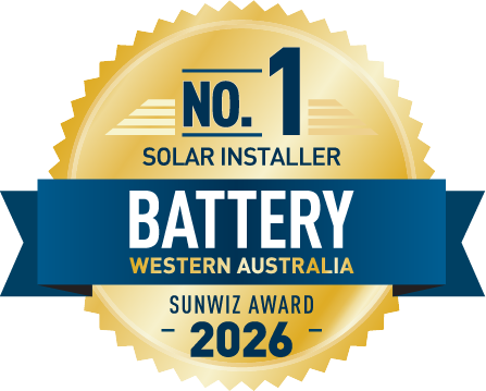 Perth Solar Force #1 ESS installer - WA 2026 SunWiz Award