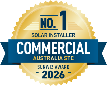 Energy Aware #1 Commercial Solar installer - National 2026 SunWiz Award