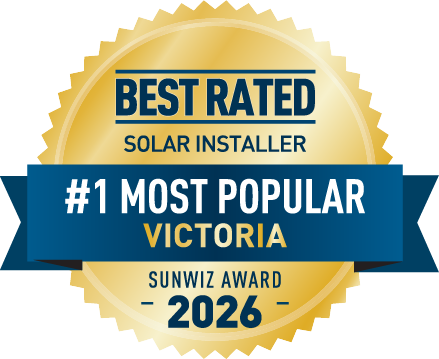 Carbon Savers #1 Most Popular installer - VIC 2026 SunWiz Award