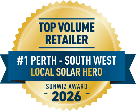 Perth Solar Warehouse #1 Local Solar Hero — Perth South West 2026 SunWiz Award