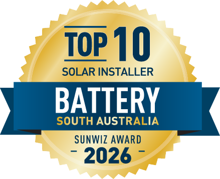 Arenergy Top 10 ESS installer - SA 2026 SunWiz Award
