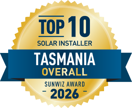Melbourne Energy Group Top 10 Solar installer - TAS 2026 SunWiz Award