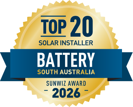 VoltX Energy Top 20 ESS installer - SA 2026 SunWiz Award