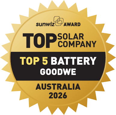 Goodwe #3 Fastest Growing ESS 2026 SunWiz Award