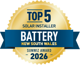 1KOMMA5° Top 5 ESS installer - NSW 2026 SunWiz Award