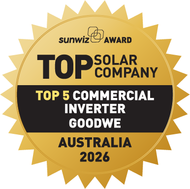 Goodwe Top 5 Commercial Inverter 2026 SunWiz Award