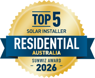 1KOMMA5° Top 5 Solar installer - National 2026 SunWiz Award