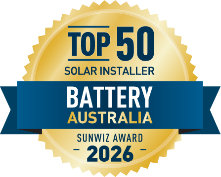 Arenergy Top 50 ESS installer - National 2026 SunWiz Award