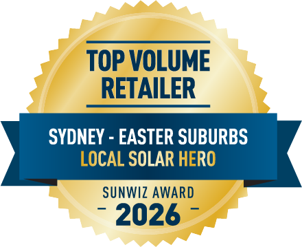 Think Renewable Local Solar Hero — Sydney Eastern Suburbs 2026 SunWiz Award