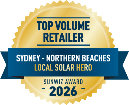 Think Renewable Local Solar Hero — Sydney Northern Beaches 2026 SunWiz Award