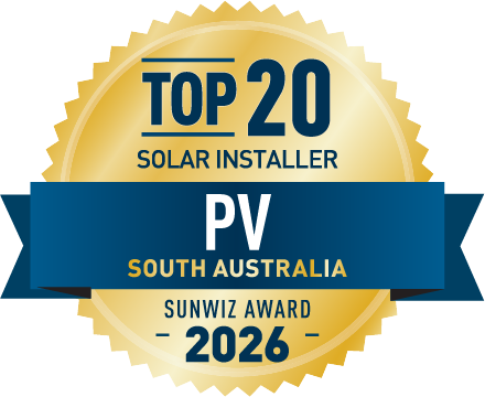 Class A Energy Solutions Top 20 Solar installer - National 2026 SunWiz Award