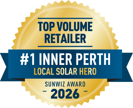 Positive Energy #1 Local Solar Hero — Perth Inner 2026 SunWiz Award