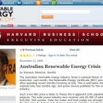 Environmental Management News: Renewable Energy Certificate Crisis