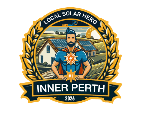 Positive Energy #1 Local Solar Hero — Perth Inner 2026 SunWiz Award